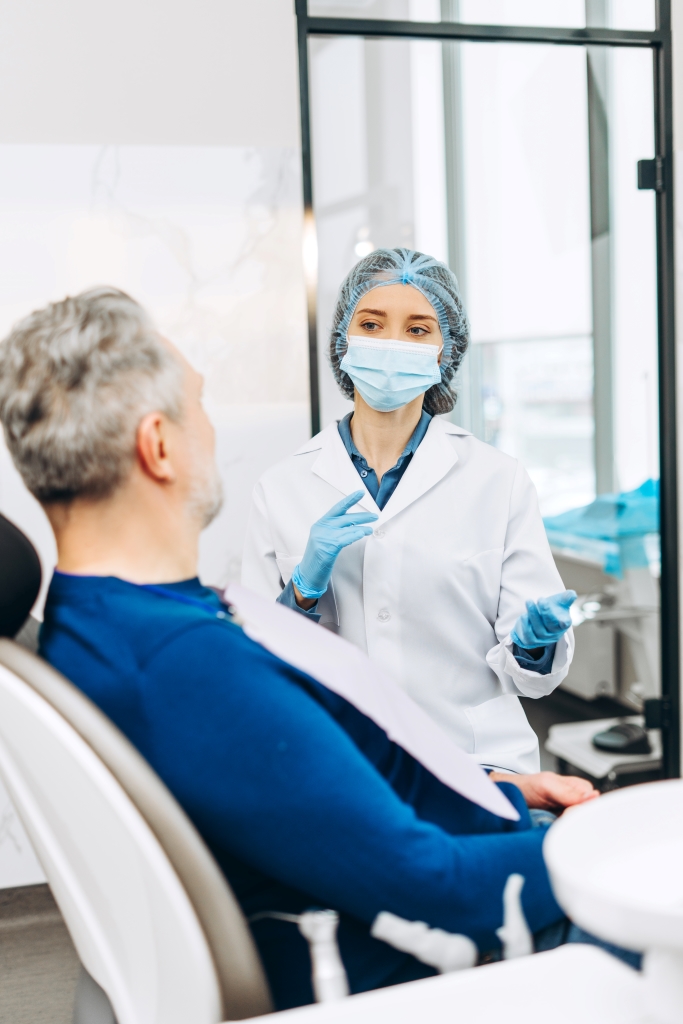 dentist consultation with patient Istanbul